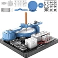 thumbnail image 1 of STEM Toys Mechanical Painting Science Kit Exploration Kit for Circuit and Gear Principles Electronics Building Kit for Kids Ages 8+ Educational Scientific Tools for 8+ Years Old Kids Gift, 1 of 7