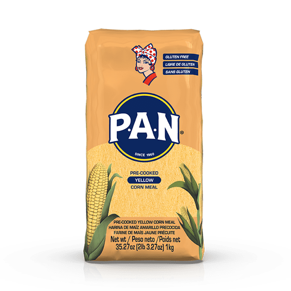 PAN Yellow Corn Flour, 1kg Bag