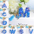 thumbnail image 4 of Maytalsory Key Rings For Car Keys Durable And Impact-resistant Gifts Alphabet Key Chain Letter Keychains DIY K, 4 of 6