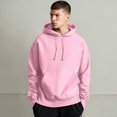 thumbnail image 4 of Champion Chandail à Capuchon en Molleton Reverse Weave pour Hommes, 2TG, Rose Bonbon, 4 of 4