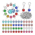 thumbnail image 2 of simhoa 180Pcs Crystal Birthstone Charms Beads Pendants for Jewelry Making Silvery, 2 of 3