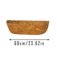 thumbnail image 2 of Agiferg 2Pack Hanging Basket Coconuts Fiber Planter Inserts Replacement Liner For Flower Pot, 2 of 2