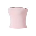 thumbnail image 3 of Fortune Women Tube Top, Strapless Backless Slim Crop Tops Off Shoulder Tanks Top, 3 of 9