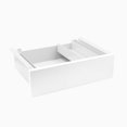 thumbnail image 1 of Desky Minimal Under Desk Drawer - White Laminate / White, 1 of 10