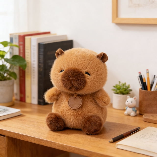 Roiihwy Capybara Stuffed Animal, Toddler Toys Plush Capybara Cute Baby Stuff for Adults, Kids Girls Boys Birthdays Gifts and Anniversaries