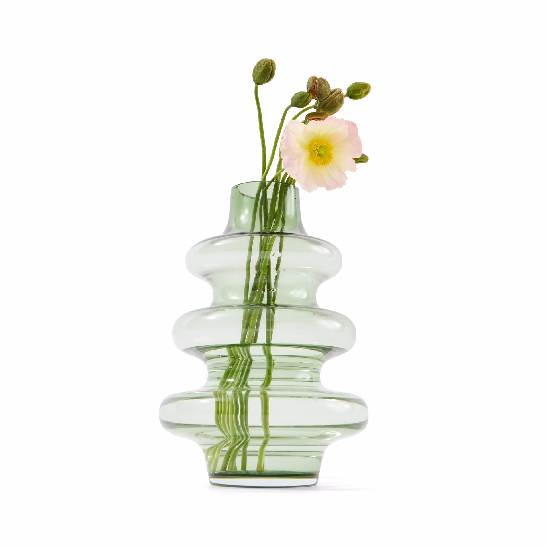 thumbnail image 3 of Vase à bulles vert Anko, 3 of 5