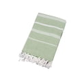 thumbnail image 1 of Serviette de Plage Turque Antiadhésive Motif Rayé Sable pour Adultes Châle de Sauna Extérieur, 1 of 5