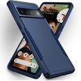 thumbnail image 1 of [PST] Google Pixel 7 Hard Case, Dual Layers Heavy Duty Rubber Armor Bumper Hard Case Cover, 1 of 5