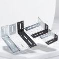 thumbnail image 4 of Corner Plate Bracket Set with 6 Thickened Steel Supports for Stability, 4 of 7