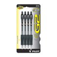 thumbnail image 2 of Pilot, G2 Premium Gel Roller Pens, Extra Fine Point 0.5 mm, Pack of 4, Black, 2 of 4