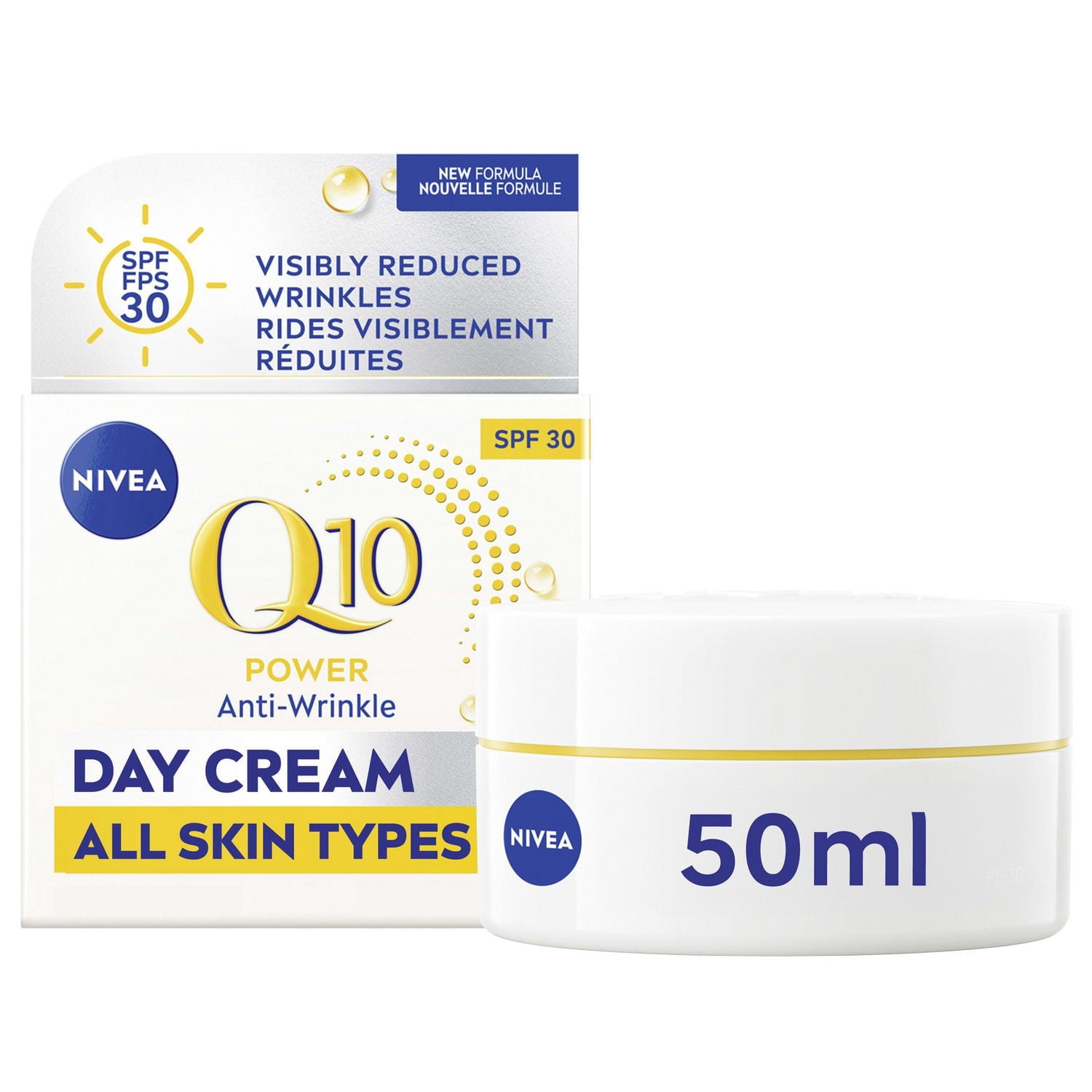 NIVEA Q10 Power Anti-Wrinkle Firming Day Cream SPF 30