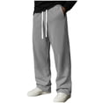 thumbnail image 3 of Pantalon Décontracté à Panneaux et Extensible Confortable pour le Quotidien et les Activités de Plein Air, Pantalon Fuselé Polyvalent pour Homme pour Usage Quotidien, 3 of 8