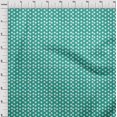 thumbnail image 4 of oneOone Silk Tabby Teal Green Fabric Poker Card Sewing Craft Projects Fabric Prints by Yard 42 Inch Wide, 4 of 4