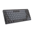 thumbnail image 1 of Logitech MX Mechanical Mini Wireless Illuminated Keyboard, Clicky Switches, Backlit, Bluetooth, USB-C, macOS, Windows, Linux, iOS, Android, Graphite, 1 of 13