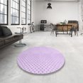 thumbnail image 4 of Ahgly Tapis Rectangulaire Lavable en Machine Intérieur Transitionnel Lilas Violet Vif, 7 Pieds x 10 Pieds, 4 of 7