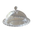 thumbnail image 3 of Clear Glass Cake Dome Display Stand With Lid and Base for Showcasing Desserts and Pastries, 3 of 5