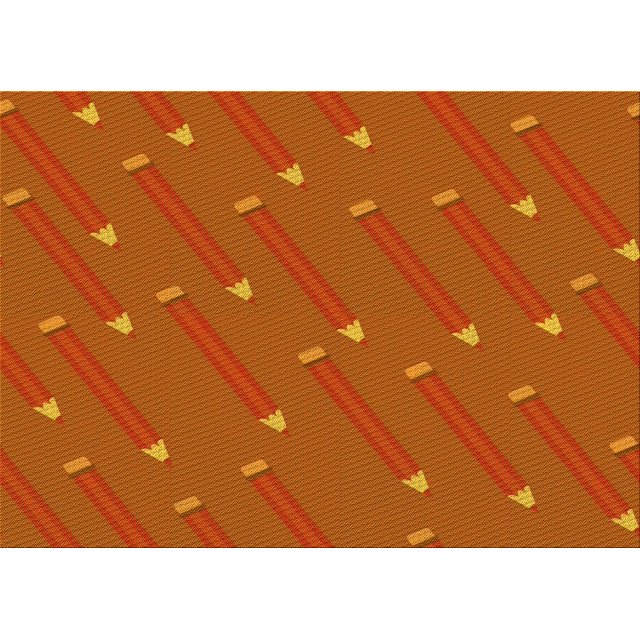 Ahgly Company Tapis d'Intérieur Lavables en Machine Rectangulaire Transitionnelle Néon Orange, 2' x 5'