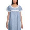 thumbnail image 3 of Moomaya Chemise de Nuit d'Allaitement pour Femmes à Col Rond Imprimée en Popeline de Coton, 3 of 4