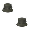thumbnail image 2 of Thinsony Polyester Breathable Fisherman Cap For Sun Protection And Comfort Sunscreen Fisherman Cap Hat Summer Olive 58cm 2Set, 2 of 6