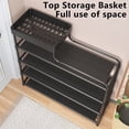 thumbnail image 4 of HOARBOEG Porte-Chaussures Simple Porte d'Entrée Anti-Poussière Intérieur Économique Multi-Couches Armoire à Chaussures Dortoir Rangement Déesse, 4 of 6