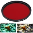 thumbnail image 4 of Filtre Rouge pour Objectif de Caméra, Améliore les Tons Rouges, Scènes Vives, Cadre en Alliage d'Aluminium, Revêtement Nano Multicouche, Forte Compatibilité, Feuilles d'Érable, Coucher de Soleil, Nuages du Soir, 4 of 8