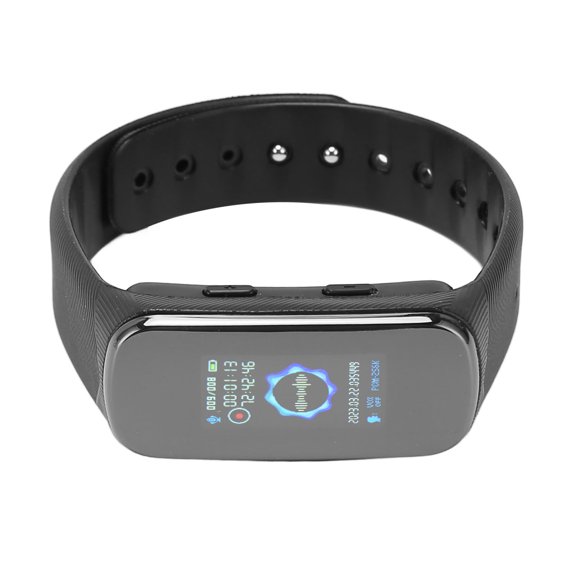 Voice Recorder Smart Watch, Voice Activated Recorder, Bracelet Recording Device with Noise Reduction HIFI MP3 Function, Detachable Design Voice Recorder for Women Men