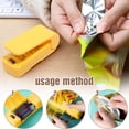 thumbnail image 4 of Qiopertar Mini Plastic Sealer, Compact Household Food Heat Sealer, Portable Snack Sealer for Chips Candy Kitchen Storage, 4 of 7