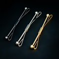 thumbnail image 4 of lionlar 3 de pack Classique Cravate Col Broche Chemise Clip Bar Broche Costume Formel Bijoux 6. 2cm, 4 of 9