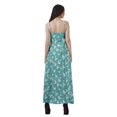 thumbnail image 4 of Moomaya Tenue d'Été pour Femmes en Rayonne Imprimée Partout Robes de Soirée Grande Taille, 4 of 4
