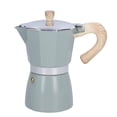 thumbnail image 4 of Stovetop Moka Pot, Coffee Maker 300ML Ergonomic Handle Design  For Home For Office Cyan Blue, 4 of 8