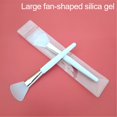 thumbnail image 1 of LPSSTORE Silicone Face Mask Brush Hairless Facial Mud Applicator Makeup Beauty Tool, 1 of 1