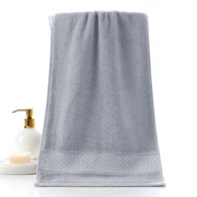 Cagogo Cotton Towel, Thickened Soft Absorbent Bath Towel, Plain Color Face Towel Hand Towel, for Home Kitchen and Gym, Quick-Drying Household Towel Set