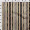 thumbnail image 4 of oneOone Silk Tabby Black Fabric Geometric Craft Projects Decor Fabric Printed By The Yard 42 Inch Wide, 4 of 4