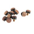 thumbnail image 1 of 10Pcs Billiards Cue Tip Universal Indoor Game Snooker Pool Cue Tip Pool Cue Tips 12MM, 1 of 9