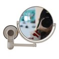 thumbnail image 1 of Wall Mirror Double Side Bathroom Cosmetics Makeup 360 Swivel Mirror Home Decor;Wall Mirror Double Side Bathroom Cosmetics Makeup 360 Swivel Mirror Decor, 1 of 9