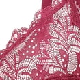 thumbnail image 3 of Push Up Bra Womens Lace With Steel Ring Solid Color Sexy Double Breasted Push Up Bra, 3 of 4