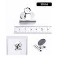 thumbnail image 3 of 20 Pack Magnetic Clips for Refrigerator, Heavy Duty Fridge Magnet Clips, Scratch Free Metal Magnetic Clips for Whiteboard, Fridge, Kitchen, Office, 3 of 6