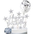 thumbnail image 4 of relayinert Birthday cake with card balloons, 4 of 9