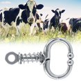 thumbnail image 3 of Stainless Steel Bull Cow Cattle Nose Ring Husbandry Accessory(Spring Nose Pliers), 3 of 5