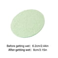 thumbnail image 2 of YoGold 10-Count Kitchen Sponges- Compressed Cellulose Sponges Non-Scratch Natural Dish Sponge 3D Foam Textured Sponges For Kitchen Bathroom Cars (Rotundity) Green, 2 of 7