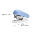 thumbnail image 3 of Bdday Mini Mini Staplers For Students Using Labor-saving Binding Machines To Deliver 26/6 Staples, 3 of 6
