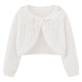 thumbnail image 2 of RXIRUCGD Manteau/veste Décontracté(E) à Capuche pour Enfants, à la Mode et Mignon(E), avec Nœud, Coupe Ample, Boutonné(E), Perforé(E), Col Rond, Manches Longues (Rose, Taille : 3-4 Ans), 2 of 7
