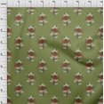 thumbnail image 3 of oneOone Cotton Silk Fabric Leaves & Floral Block Print Sewing Fabric BTY 42 Inch Wide, 3 of 4