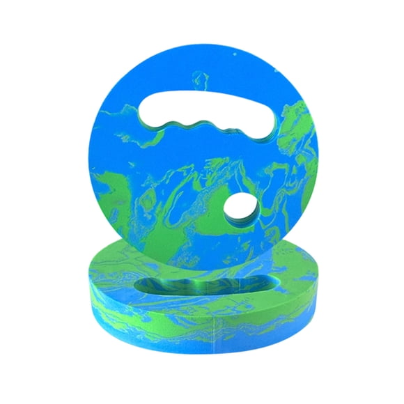 Disques Aqua D\'entraînement Physique avec Poignées Profilées, Flotteurs d'Entraînement Antidérapants pour Améliorer la Flottabilité, Disques d'Entraînement Aquatique Portatifs pour Adultes et Ados Piscine Plage