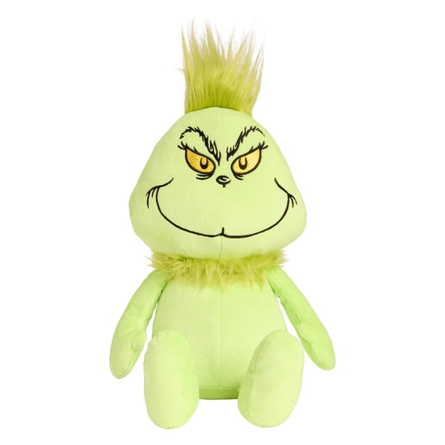 Grinch "Neon Snuggle" Oreiller phosphorescent