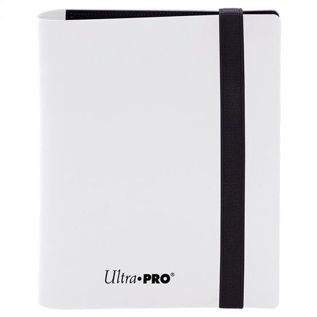 Ultra Pro ULP15363 2 Pocket Pro Eclipse Binder, Arctic White