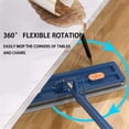 thumbnail image 4 of JJKBVCLO 2025 Grande Vadrouille Plate et Vadrouille Plate à Rotation 360 avec 6 Tampons en Microfibre pour Carreaux, Bois Franc, Fenêtres, Humide et Sèche, 4 of 7