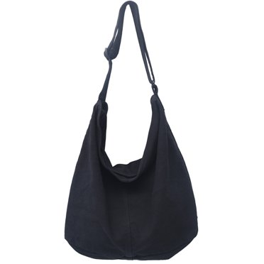 Women Canvas Shoulder Bag Ladies Handbag Crossbody Bag for Shopping Travel School