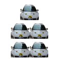 thumbnail image 2 of Ruiboury Effective Decorations For Elegant And Stylish Wedding Car Simulation Decoration yellow 5Set, 2 of 6