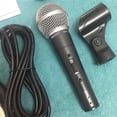 thumbnail image 3 of YOPTOP pour Shure SM58 Microphone Vocal Dynamique - Microphone Filaire avec Commutateur avec Câble, 3 of 6